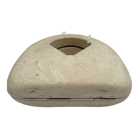 Bottega Veneta Kettlebell Travertine Stone Top Handle Bag NWOT - Picture 6 of 10